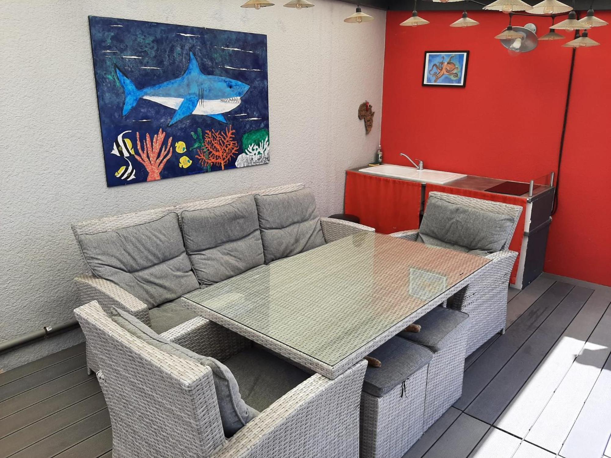 Studio Independant Chez L'Habitant Avec Piscine Et Cuisine Exterieures La Rochelle  Luaran gambar